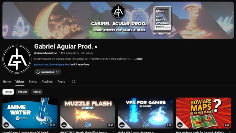 Gabriel Aguiar YouTube channel