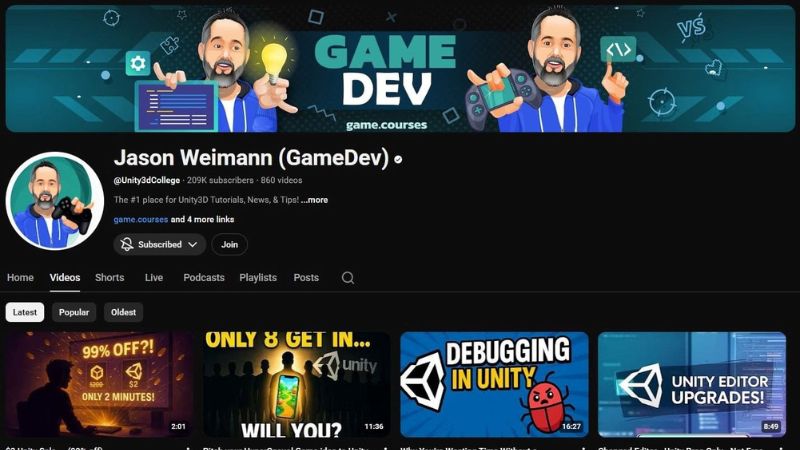 Jason Weimann YouTube channel