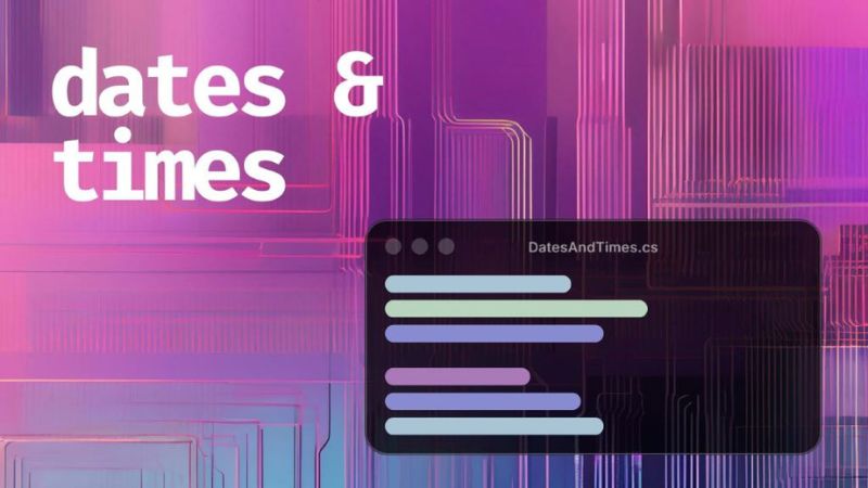 A Game Developer's Guide to Dates & Times in C#
